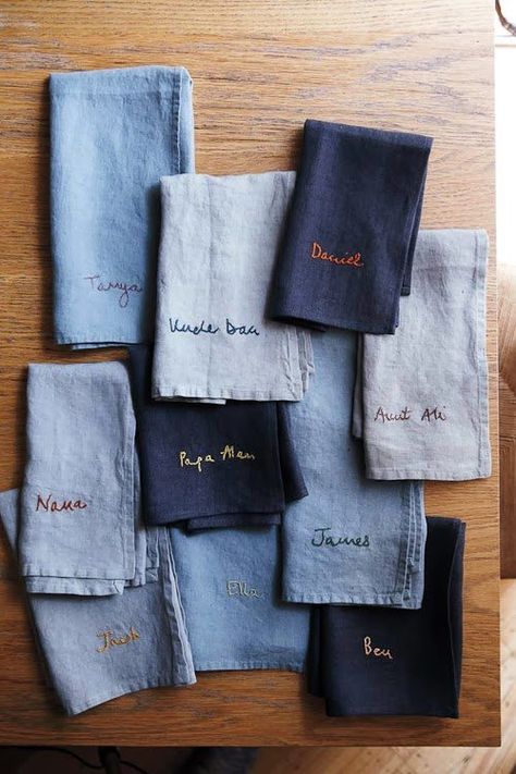 Make A Family Tree, Embroidered Christmas Stockings, Diy Broderie, Childrens Artwork, Embroidered Napkins, Family Keepsakes, 자수 디자인, Personalized Embroidered, Pen And Paper