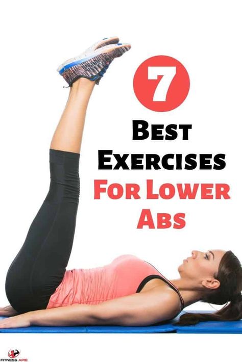 7 Best Exercises For Your Lower Abs Pregnancy Abs, Exercise For Lower Belly, Core Exercises For Women, Lower Belly Pooch, Lower Belly Workout, Lower Ab Workouts, Abs Exercises, Best Ab Workout, Lower Belly Fat