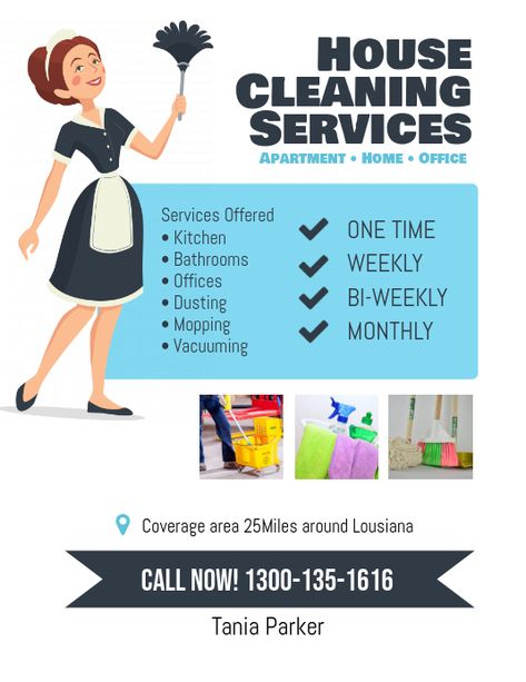 Design created with PosterMyWall Housekeeping Business, Cleaning Flyers, Cleaning Service Flyer, Cleaning Service Logo, Cleaning Maid, Professional House Cleaning, Make A Flyer, Commercial Cleaning Services, Apartment Decoration