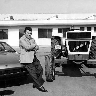 Lamborghini cars were only created because the Lamborghini tractor company owner got insulted by the founder of Ferrari. Lamborghini Quotes, Lamborghini Jarama, Opel Commodore, Carros Lamborghini, Opel Gt, Lamborghini Lamborghini, Lamborghini Diablo, Lamborghini Miura, Auto Motor