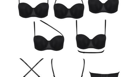 Comfortable Convertible Bras & Accessories For Wearing Underneath Any Outfit Convertible, Lingerie, Strapless Backless Bra, Bra Accessories, Fashion Forms, Convertible Bra, Lingerie Accessories, Fashion Editor, Bra