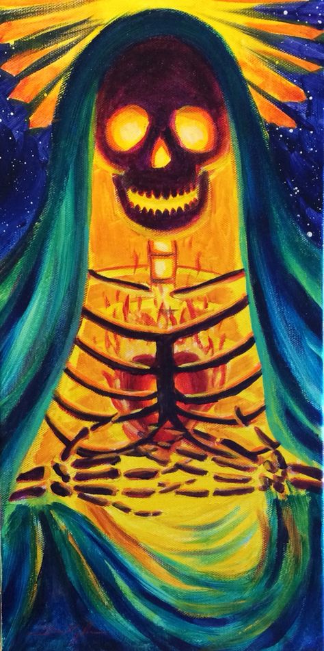 Mexican Horror Art, Mexican Culture Paintings, Mexican Skeleton Art, Mexican Artwork Street Art, Mexican Art Drawing, Painting Ideas Mexican, Mexico Art Culture, Skeleton Painting Acrylic, Day Of The Dead Aesthetic