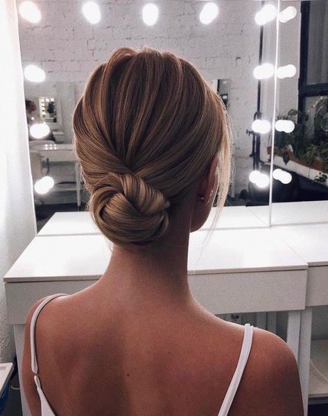 Bridesmaid Hair, Bridal Hair Updo, Low Bun, Wedding Hairstyles Updo, Trending Hairstyles, Wedding Hair And Makeup, Bride Hairstyles, Trendy Hairstyles, Hair Updos