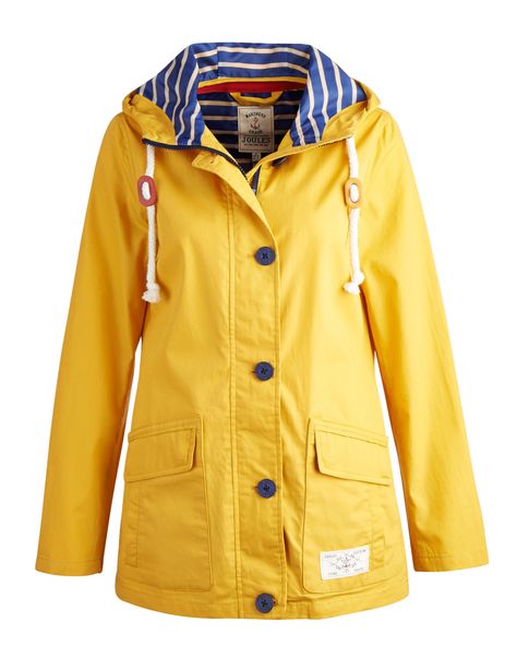 TISBURY Womens Nautical Jacket Yellow Rain Jacket, Stylish Raincoats, Waterproof Jacket Women, Mac Coat, Pink Raincoat, Raincoat Outfit, Blue Raincoat, Mens Raincoat, Long Rain Coat