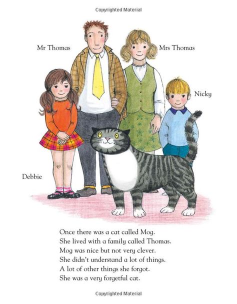 Mog the Forgetful Cat Mog The Cat, World Book Day Ideas, Musician Humor, Photo Walls, Storybook Art, Cat Call, Best Children Books, Childhood Books, Cat Boarding