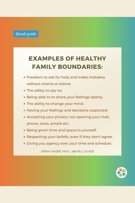 Healthy Family Dynamics, Healthy Boundaries Examples, Enmeshed Family Boundaries, Parent Boundaries, Examples Of Boundaries, Boundaries Parents, Parenting Boundaries, Boundaries For Kids, Boundaries Family