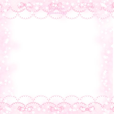 Pink Boarder Aesthetic, Kawaiicore Template, Pink Ribbon Background, Cute Pink Overlays, Pink Frame Aesthetic, Cutecore Frame, Overlays Cute For Edits, Cutecore Border, Cute Frames For Edits