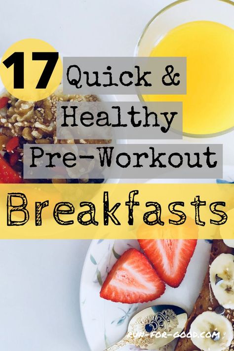 Pre Workout Food Morning Gym, What To Eat For Breakfast Before Workout, Pre Workout Food Morning Breakfast Gym, Best Pre Workout Breakfast, Breakfast For Workout, Healthy Breakfast Before Gym, Healthy Workout Breakfast, Pre Morning Workout Food, Pre Workout Foods