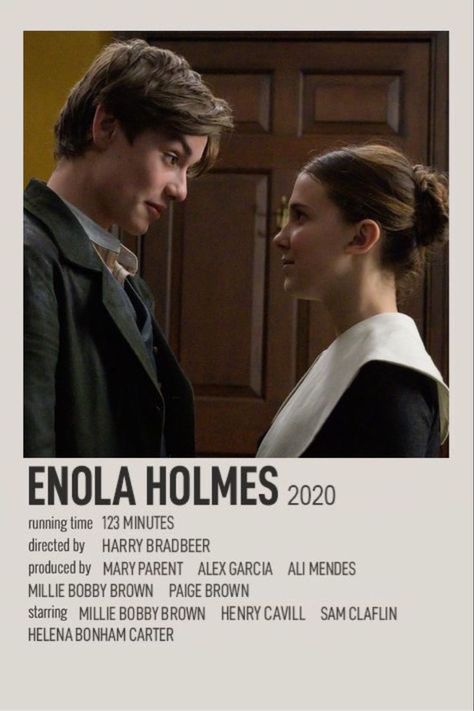 Enola Holmes 2 Poster, Holmes Movie, Indie Movie Posters, Film Polaroid, Movie Bloopers, Tv Posters, Film Netflix, Filmy Vintage, Movie Wall