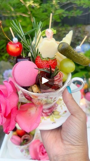 351 reactions · 89 shares | Hosting a high tea party soon?

Serving charcuterie in a tea cup is a charming and elegant way to wow your guests.

These were a perfect addition to recent high tea Kentucky Derby party hosted by my friend 🌸💗

~ Graze and Memories

~ Linh xx

:
:
:
:
:

#highteaparty #charcuteriesnack #handheldappetizer #oakvillecharcuterie #highteafood #torontograzing #hightea #kentuckeyderby | Linh Bedi - Oakville Toronto Charcuterie| Grazing| Boards| | jessmccalisterrn · Original audio Fresco, Charcuterie In A Tea Cup, Charcuterie Tea Party, Tea Cup Charcuterie, Teacup Charcuterie, High Tea Wedding, Tea Party Desserts, Charcuterie Cups, High Tea Food