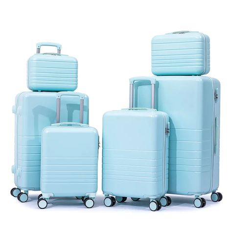 5 Piece Luggage Set, Suitcase Set For Women, Luggage Sets Cute Travel Bags, Cute Suitcases For Travel Luggage Sets, Trolley Bags Travel Women, Travelling Bags For Women, Traveling Bags For Women, Cute Luggage For Women, Suit Cases Travel