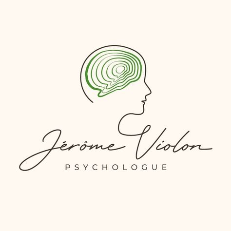 Logos, Psychotherapist Logo, Artistic Logo, Brain Logo, Logo Sketches, Brain Science, Working Professional, Success Coach, App Logo