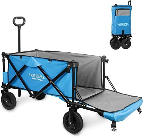 Wagon Stroller, Beach Wagon Cart, Camping Cart, Collapsible Wagon, Juice Bar Design, Dispersed Camping, Folding Cart, Camping Garden, Outdoor Cart