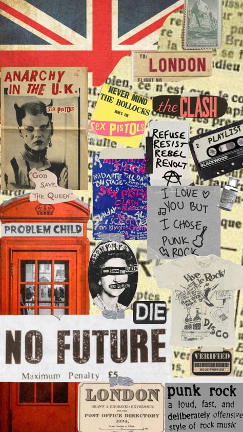 so punk! #punk #punkrock #punksnotdead #sexpistols #theclash #anarchyintheuk #anarchy #rock #london #seventiespunk #seventies 1970s Punk Aesthetic, 70s Punk London, Britrock Aesthetic, English Rock Aesthetic, London Punk 1970s, Uk Punk Aesthetic, 80s Punk Rock Aesthetic, Anarchy Aesthetic Wallpaper, Punk Summer Aesthetic