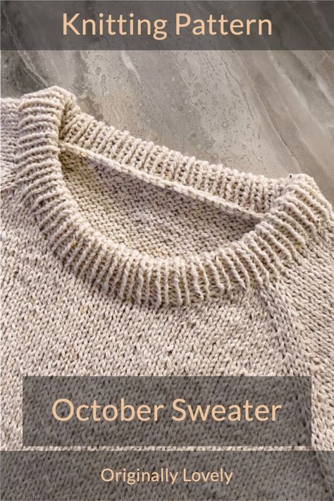 Wool Sweater Knitting Pattern, Knit Sweater Pattern Free Beginner, Light Weight Knit Sweater Pattern, Beginners Sweater Knitting Pattern, Slouchy Sweater Knitting Patterns, Simple Knit Jumper Pattern, Simple Jumper Knitting Pattern, First Knit Sweater Pattern, Lightweight Sweater Knitting Patterns