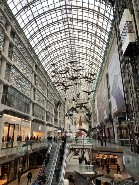 Cadillac Fairview Mall, Toronto Eaton Centre. Nature, Eaton Centre Toronto, Toronto Eaton Centre, Eaton Centre, Commercial Center, Future Life, Personal Photo, Beautiful Sunset, Cadillac