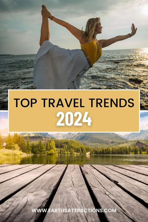 Unveiling the Top Travel Trends for 2024: A Journey into the Future of Wanderlust. Discover the 2024 travel trends you need to know now #traveltrends #2024 #traveltrends2024 #2024traveltrends Women Traveling, Travel 2024, 2024 Travel, Space Tourism, Michigan Vacations, Itinerary Planning, Travel Trends, Wellness Travel, Michigan Travel