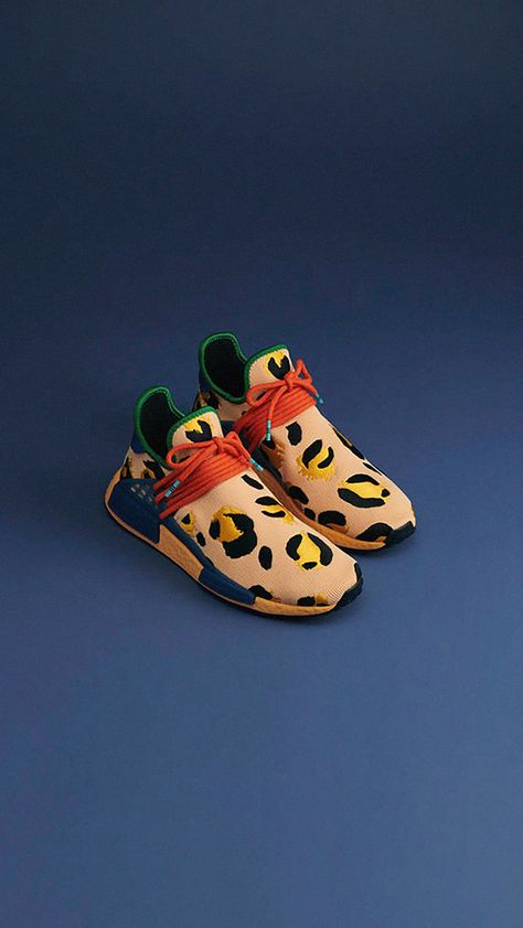 The Pharrell Adidas NMD Hu "Animal Print" releases this Saturday, 9/17. Enter the draw: https://feature.com/products/adidas-originals-x-pharrell-williams-hu-nmd-pulamb-bold-gold-core-black Black, Adidas X, Adidas Nmd, Pharrell Williams, Adidas Originals, Animal Print, Adidas, Gold, Quick Saves