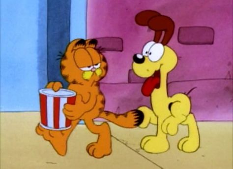 Garfield & Odie Garfield Pfp Matching, Garfield And Odie Matching Pfp, Garfield Pfp, Odie Garfield, Garfield Aesthetic, Garfield And Friends, Garfield Odie, Garfield Images, Garfield Pictures