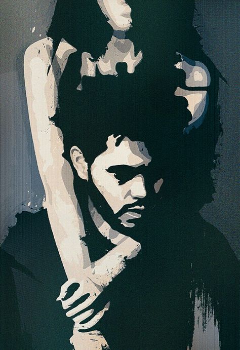 Loc'd The Weeknd Album Cover Art, The Weeknd Painting Canvases, The Weeknd Trilogy Wallpaper, The Weeknd Art Drawing, The Weeknd Pop Art, The Weeknd Cartoon, The Weeknd Sketch, Trilogy Painting, Album Cover Art Ideas