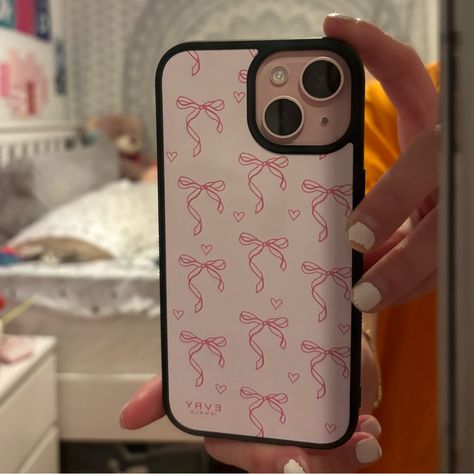 I Phone 13 Mini Cases, Cute Pink Iphone Cases, Evry Jewels Phone Case, Pink Bow Phone Case, Iphone 15 Cover, Pink Iphone 15 Case, Iphone 15 Phone Case, Iphone 15 Cases, Pink Iphone 15