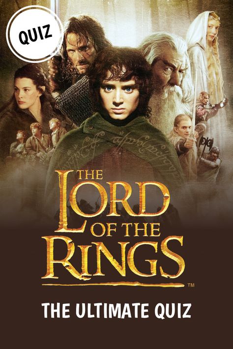 Lord Of The Rings Quizzes, Lord Of The Rings Quiz, Lotr Quizzes, Lotr Quiz, Test Your Friends, Elvish Names, Friends Get Together, University Of Regina, Lotr Cast