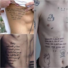 quote tattoos for guys - quote tattoos for guys on ribs - word tattoos for guys. Explore more Tattoo ideas on positivefox.com #meaningfultattoo #nametattoos #quotetattoos #quotetattoosforguys #tattooletteringstyles #tattooquotes #wordtattoos Mens Words Tattoo, Ribs Tattoo Men Quotes, Quotes Tattoo Ideas For Men, Rib Tattoo Quotes Men, Rib Tattoo Men Quotes, Rib Quote Tattoos Men, Mens Word Tattoos, Quote Tattoo For Guys, Rib Tattoos For Guys Quotes