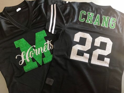 Football Mom Jersey, Womens Football Jersey, Sideline Cheer, Cheer Gear, Football Jersey Shirt, Cheerleading Shirts, Senior Football, Football Jersey Outfit, Fall River Ma