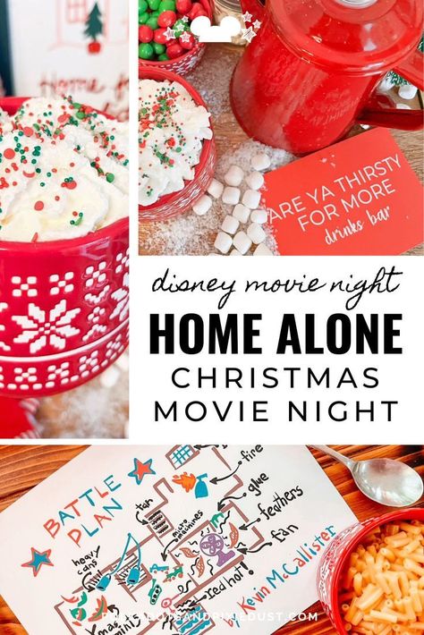 Natal, Home Alone 2 Movie Night, Home Alone Birthday Party, Home Alone Christmas Party, Home Alone Party, Home Alone Battle Plan, Family Movie Night Themes, Kevin Mcallister, Kids Christmas Movies