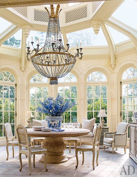 Architectural Digest, Maxwell House Coffee, Maxwell House, Style Français, Real Estat, التصميم الخارجي للمنزل, Traditional Dining Room, Breakfast Room, French Design