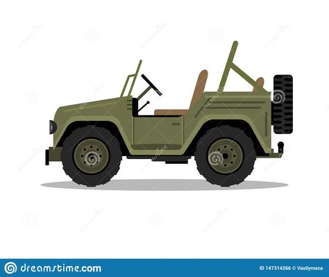 Army Decals, Jeep Cartoon, Jeep Illustration, Safari Truck, Safari Car, Safari Vehicle, Truck Illustration, Wacky Races, Safari Jeep