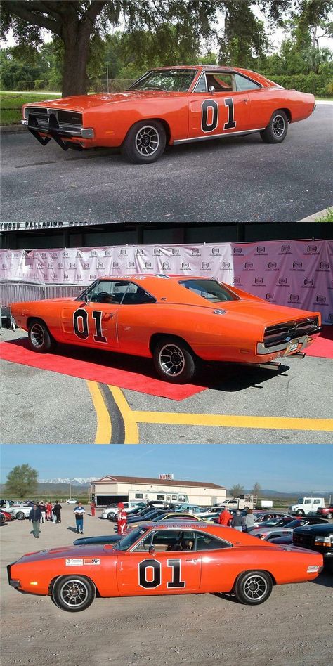Dukes Of Hazzard General Lee, General Lee Car, The General Lee, Famous Movie Cars, Famous Vehicles, Dukes Of Hazzard, Dodge Charger Rt, Black Audi, 1969 Dodge Charger