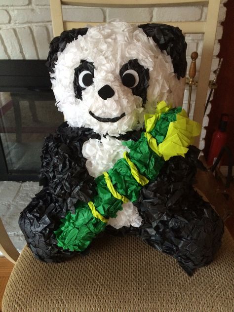 Pandas, Panda Surprise, Panda Pinata, Panda Crafts, Panda Craft, Panda Birthday, Panda Party, Baby Panda, Ideas Para Fiestas