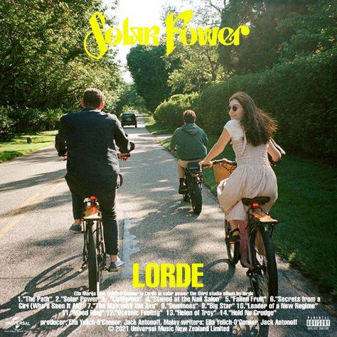 Lorde Solar Power Album Cover, Lorde Album, Lorde Lyrics, Summertime Madness, Google Font, Revelation 2, Jack Antonoff, Jesus Prints, Lyric Prints