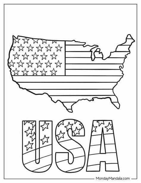 20 American Flag Coloring Pages (Free PDF Printables) Usa Flag Coloring Page, Flag Printables Free, American Flag Template Free Printable, Usa Coloring Page, American Flag Printable Free, Usa Flag Drawing, Free Flag Printables, Flag Day Facts, Printable American Flag