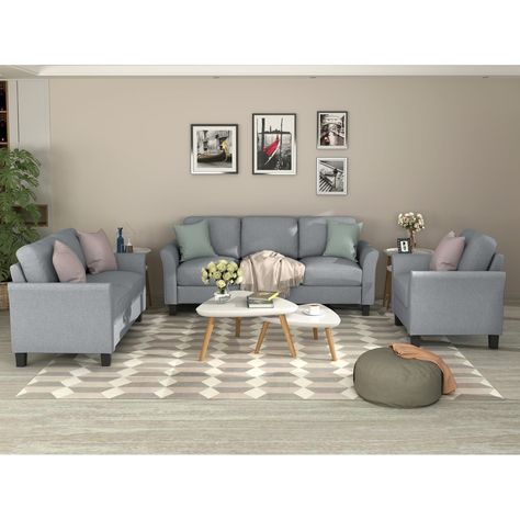 Single Chair Sofa, Single Couch, 3 Piece Living Room Set, Sectional Sofas Living Room, Living Room Sofa Set, Furniture Sofa Set, Single Sofa Chair, Couch And Loveseat, Sofa Loveseat