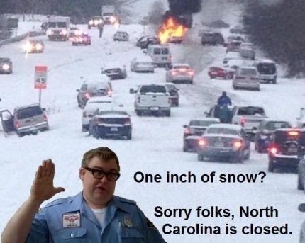 20 Hilarious Jokes For North Carolinians With A Sense Of Humor Funny Sayings, Weather Jokes, Hunting Jokes, Snow Humor, Winter Survival, Laugh At Yourself, Funny Things, Bones Funny, I Laughed