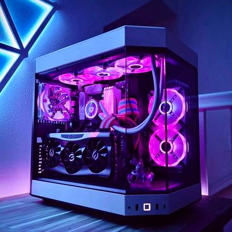 Step into a world of cuteness with this adorable Kawaii white and pink PC case gaming setup! Explore a gaming paradise that's both stylish and charming. Get inspired to create your own irresistibly cute gaming haven. 🌸💖 #KawaiiGaming #PCCase #GamingSetup #CuteGamer Best Gaming Pc, Gaming Bedroom, Build A Pc, Gaming Pc Build, Pc Build, Custom Computer, Computer Build, Pc Gaming Setup, Video Game Room Design