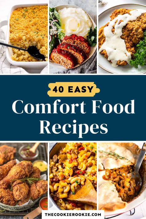 Essen, Rustic Meals Dinners, Traditional Home Cooked Meals, Easy Country Meals, American Dishes Comfort Foods, Traditional Meals Dinners, Classic Home Cooked Meals, Nostalgic Dinner Recipes, Diner Specials Ideas