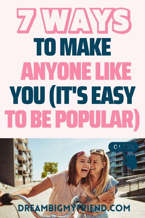 HOW TO MAKE SOMEONE LIKE YOU Want to know how to make someone like you? Perfect! Here are 7 easy tips and ways to make anyone like you…(trust me these will work!) | HOW TO MAKE ANYONE LIKE YOU | How to be popular in school tips How to be popular in middle school | How to be popular in high school |psychology tricks to get someone to like you how to make everyone like you in school how to make people respect you how to make everyone want to be your friend how to make your friends like you again How To Become Someones Best Friend, How To Tell If Someone Likes You In Middle School, How To Be Outgoing In School, How To Have Friends In School, How To Become Best Friends With Someone, How To Make More Friends In High School, How To Be Popular In College, Tips To Be Popular In School, How To Be Friends With Someone