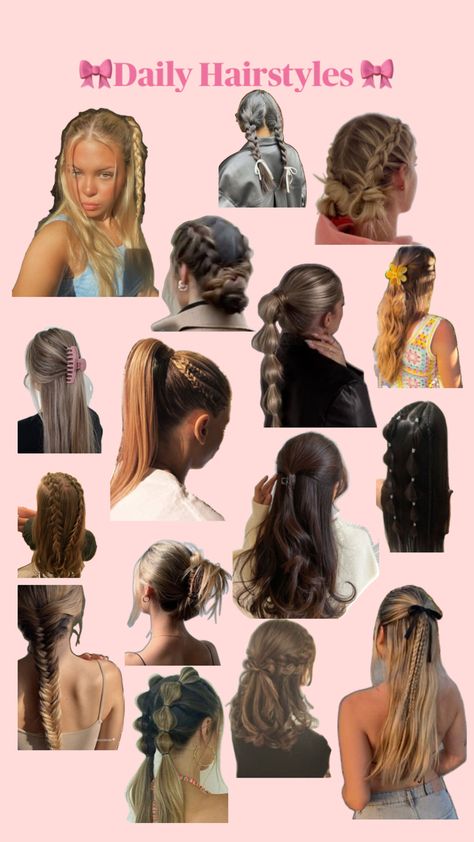 Creative and cute hairstyles for school, workouts, fun, dates, e.t.c Hair, Fun Dates, Cute Hairstyles For School, Daily Hairstyles, Hairstyles For School, Cute Hairstyles, Dates, Hairstyles