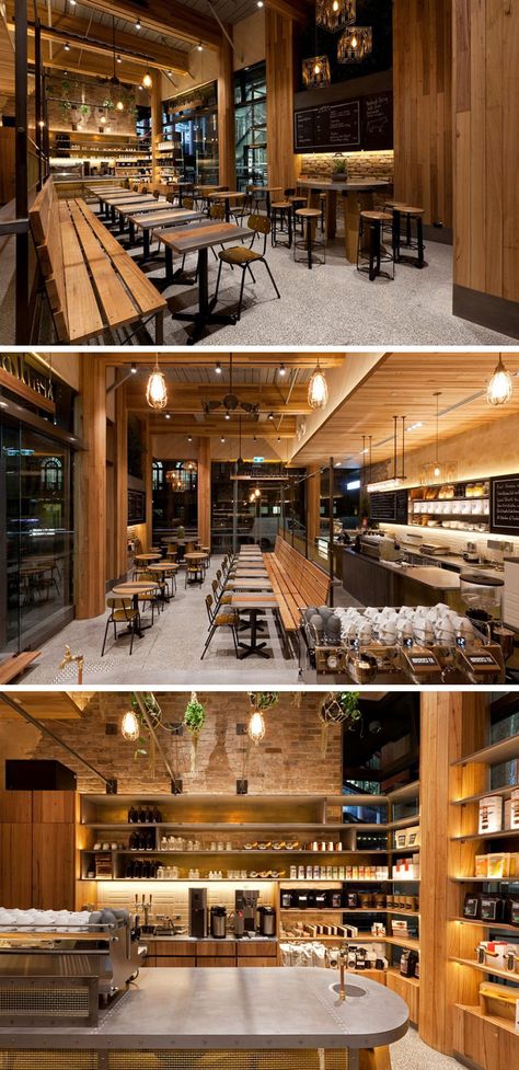 9 Unique Coffee Shops from New Zealand and Australia Lamps Apartment, Nordic Lamps, Unique Coffee Shops, Apartment Lamps, Office Lamps, Lamps Minimalist, Modern Coffee Shop, Decoration Restaurant, Cozy Coffee Shop