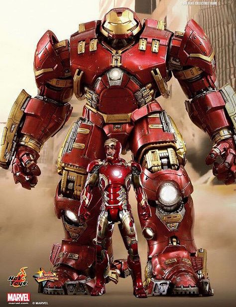 Hulk Buster and Ironman figures by Hot Toys! Hulk Buster, Iron Man Hulkbuster, Hot Toys Iron Man, Iron Men, Toni Stark, Iron Man Suit, Avengers Age Of Ultron, Iron Man Armor, Iron Man Tony Stark
