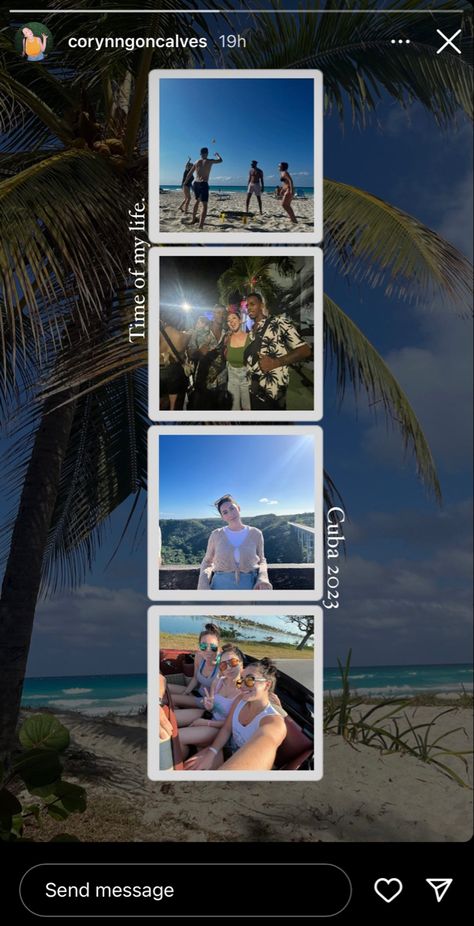 Instagram Story Ideas Three Pictures, Vacation Template Instagram, Instagram Sorry Ideas, Beach Instagram Story Template, Instagram Story Vacation Ideas, Beach Pic Inspiration, Instagram Story Ideas Landscape, Ig Story Beach Ideas, Ig Story Multiple Pictures