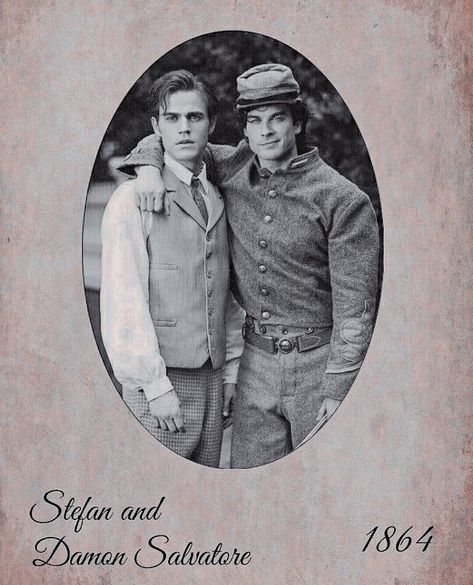 stefan & damon salvatore 1864 Stefan Salvatore 1864 Aesthetic, 1864 Damon Salvatore, 1864 Stefan Salvatore, Damon Salvatore 1977, Stefan And Damon 1864, Stefan Salvatore Fanart, Damon Salvatore Bedroom, Stefan Salvatore 1920, Damon Salvatore Wallpaper Iphone