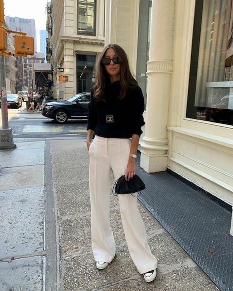 Minimalist Moda, Alledaagse Outfits, Black White Outfit, Mode Casual, Mode Ootd, Looks Street Style, 가을 패션, Mode Inspo, Mode Inspiration