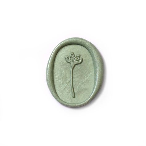 The Porcelain Green sealing wax bead is a soft vintage green color with a satin finish. This is a quick melt formula that makes your wax sealing experience hassle-free. Approximate measurements of each wax beadLength : 8 mmWidth : 8 mmHeight : 5 mm With a 25 mm wax seal stamp, 4 wax beads can make 1 seal. Green Wax Seal, Helaena Targaryen, Wax Sealing, Wax Beads, Sealing Wax, Wax Stamp, Wax Seal Stamp, Seal Stamp, Wax Seal