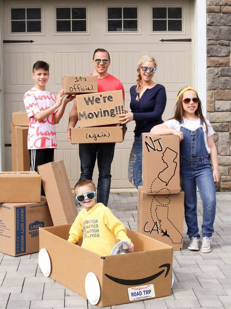 Moving States Announcement, Were Moving Announcement Photo, Family Moving Photoshoot, Military Moving Announcement, We Are Moving Announcement Photo, Pcs Announcement Military, We Bought A House Announcement, We Are Moving Announcement, Moving Announcement Ideas