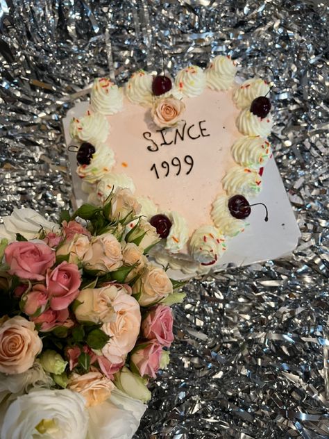 Since1999 Cake aesthetic cake 1999 Birthday Party Ideas, 1999 Birthday, Taurus Szn, Golden Party, Birthday 30, 25th Birthday Cakes, Birthday 2023, Birthday Plans, Aesthetic Cake