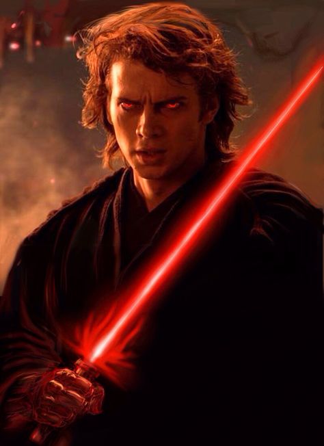 Loved this edited shot of Anakin in revenge of the sith! Photos Rares, Anakin Vader, Storm Troopers, Star Wars Sith, Dark Vador, Ralph Mcquarrie, Star Wars Anakin, Cuadros Star Wars, Hayden Christensen